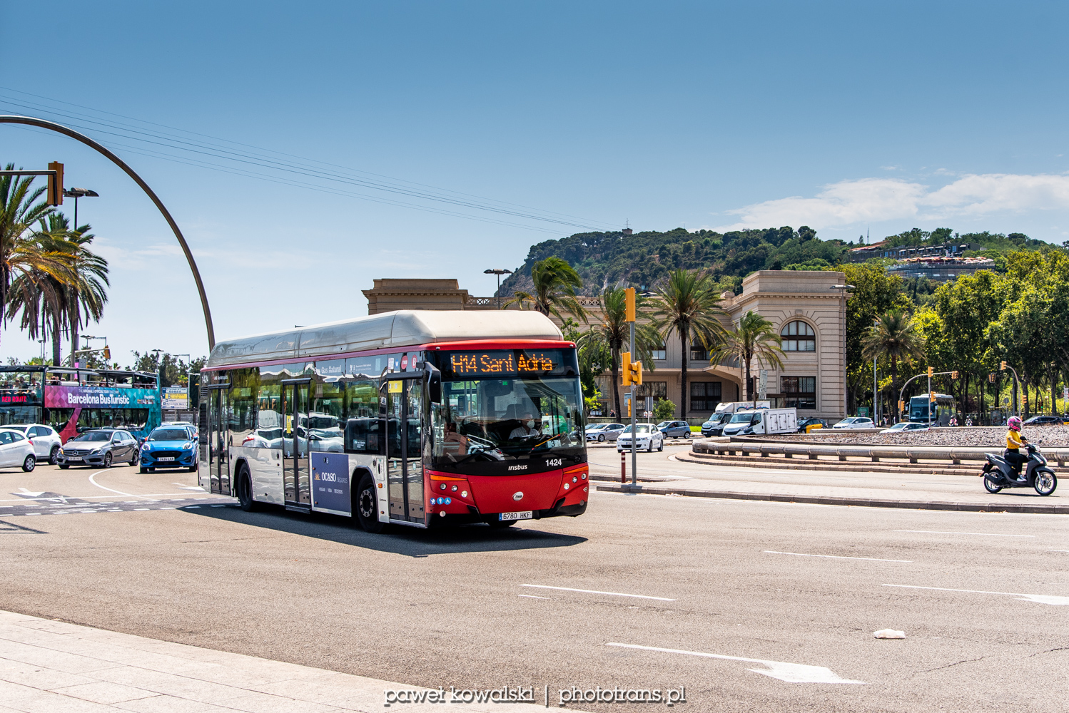 Irisbus Citelis 12 / Castrosua Versus 12LF GNC #1424
